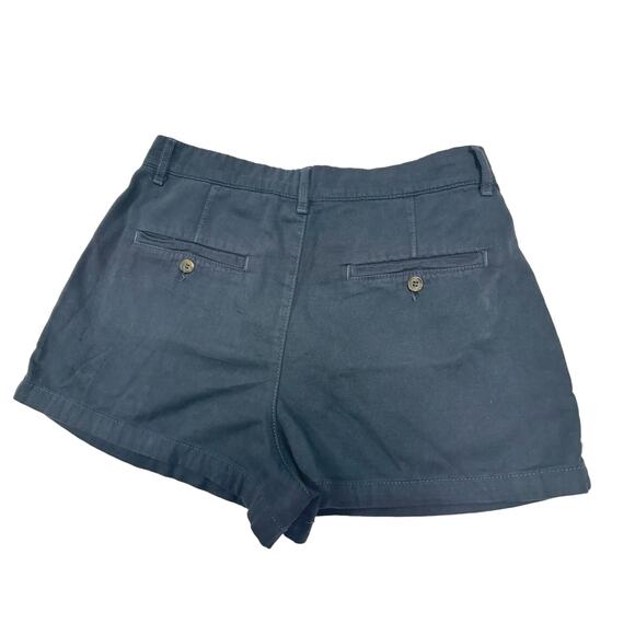 Free People NWOT Billie Chino‎ Shorts Size 6 Navy MSRP $78 - Picture 2 of 3